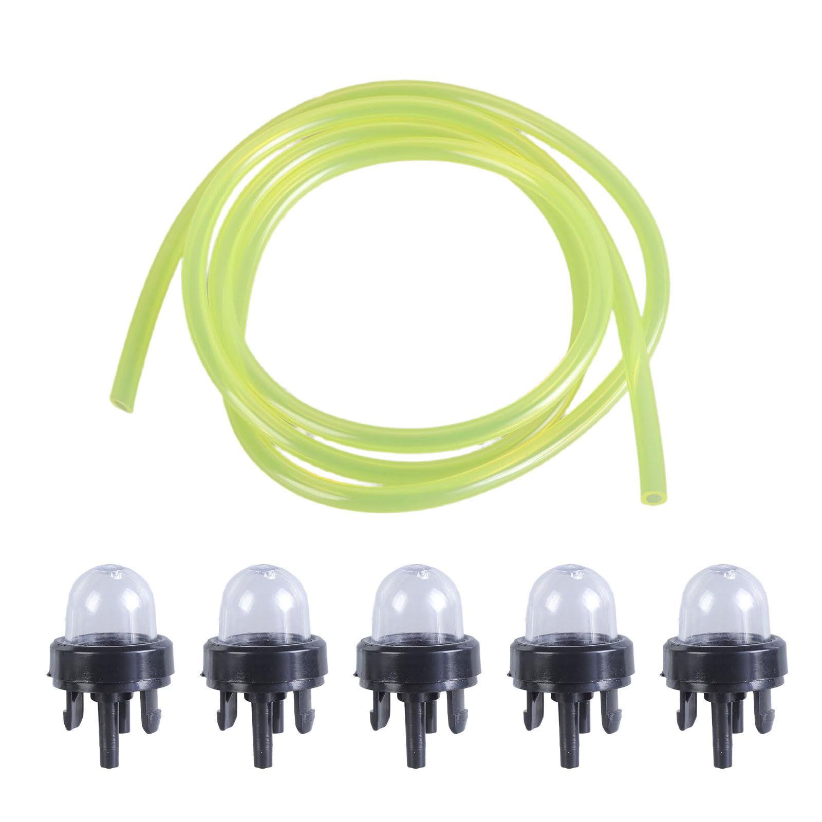 Lasting Fuels Line with Primers Bulb for SRM2100 Lawns Garden Machinery Trimmers Blowers Chainsaws Yard Equipment Engine Fuels Line