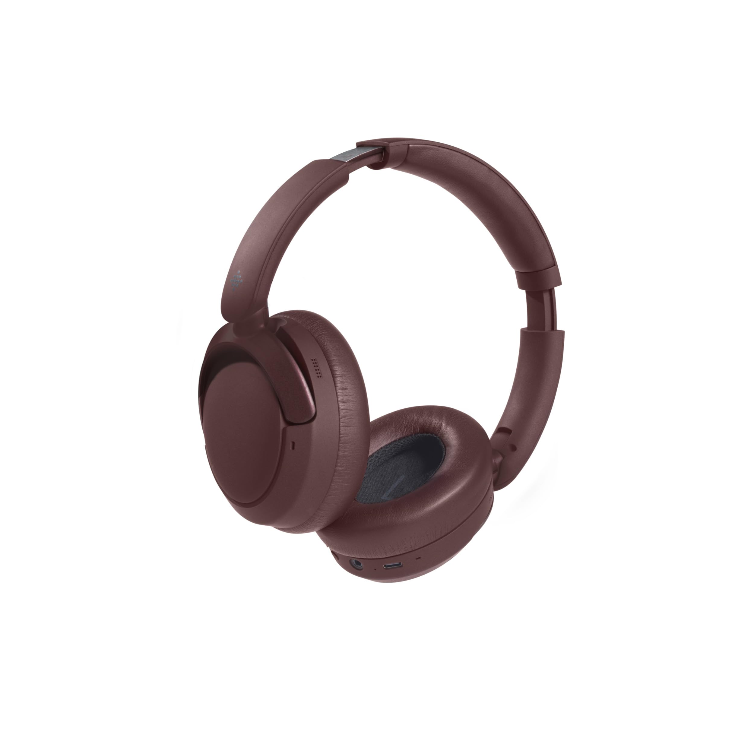 Intempo Alto Primo headphones folded for storage, showing the compact design.