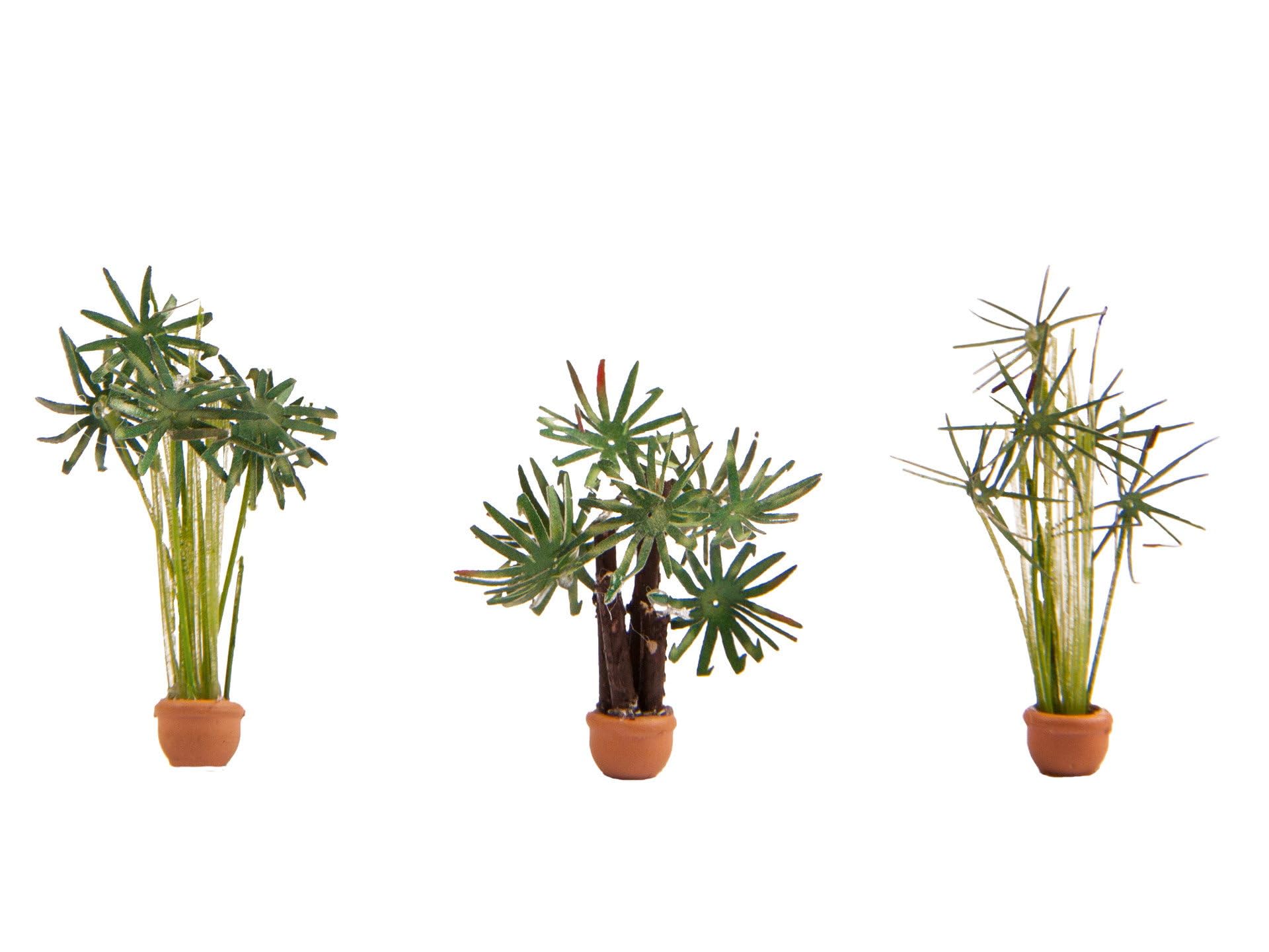 Noch 14024 HO Scale Potted Palm Trees pkg(3)