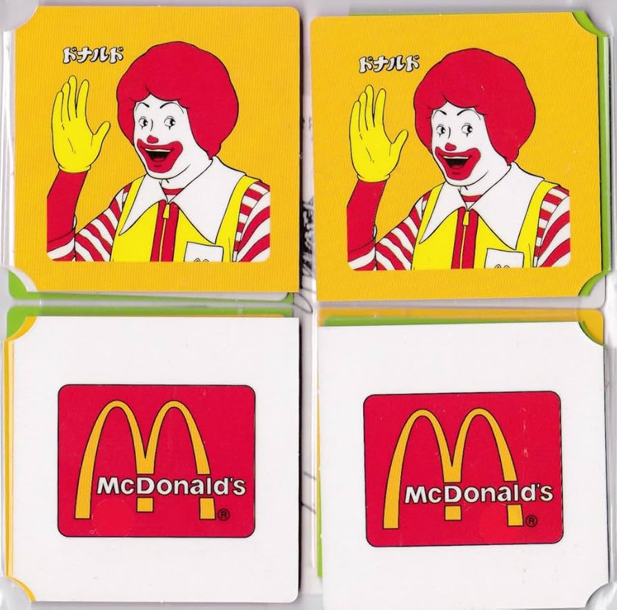 マクドナルド　ハンドパペット　グリマス　ハンバーグラー　ロナルド　未開封 マクドナルド US ロナルド ハンバーグラー グリマス ビンテージ