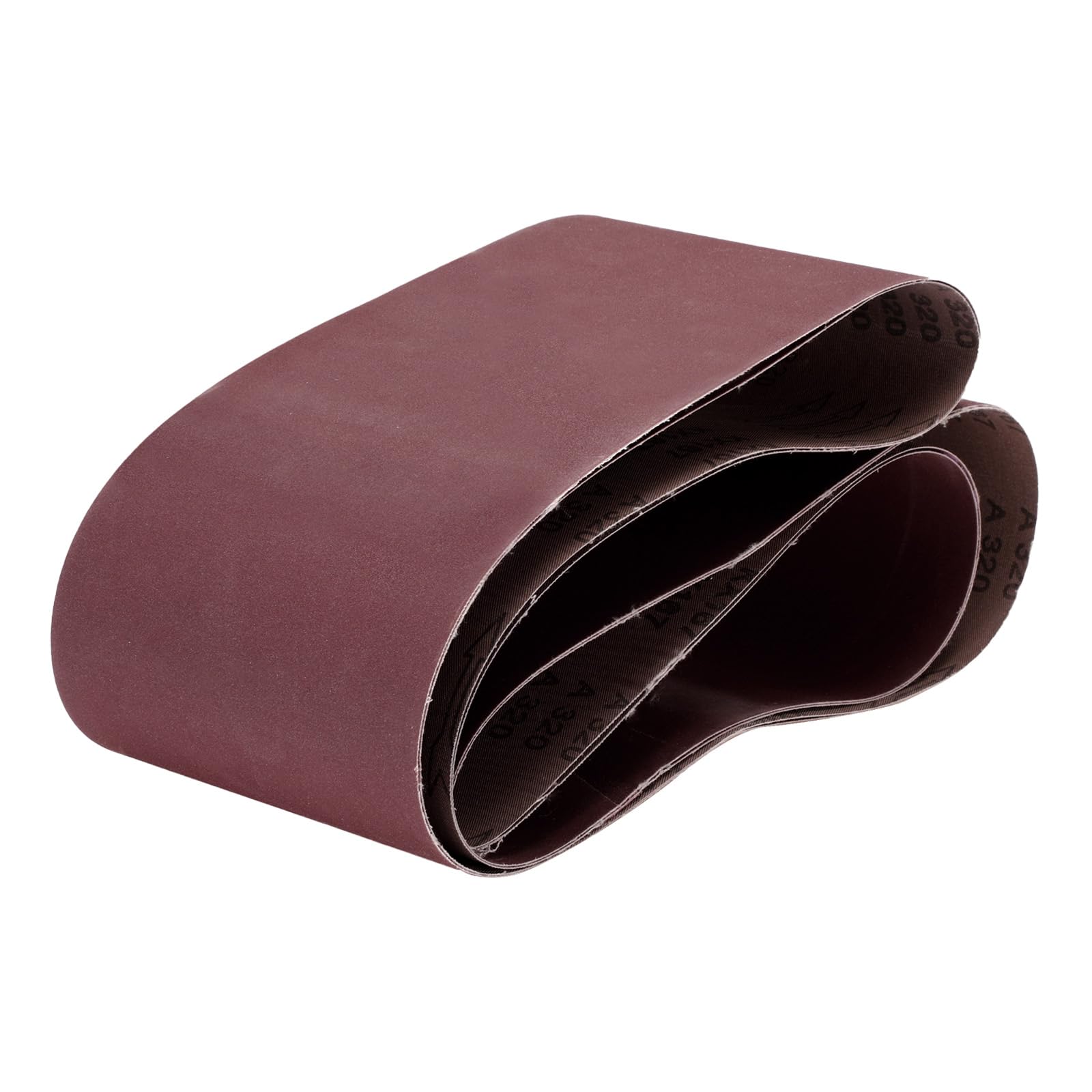 Bande abrasive grain 320 anti-encrassement en oxyde d'aluminium pour un polissage net