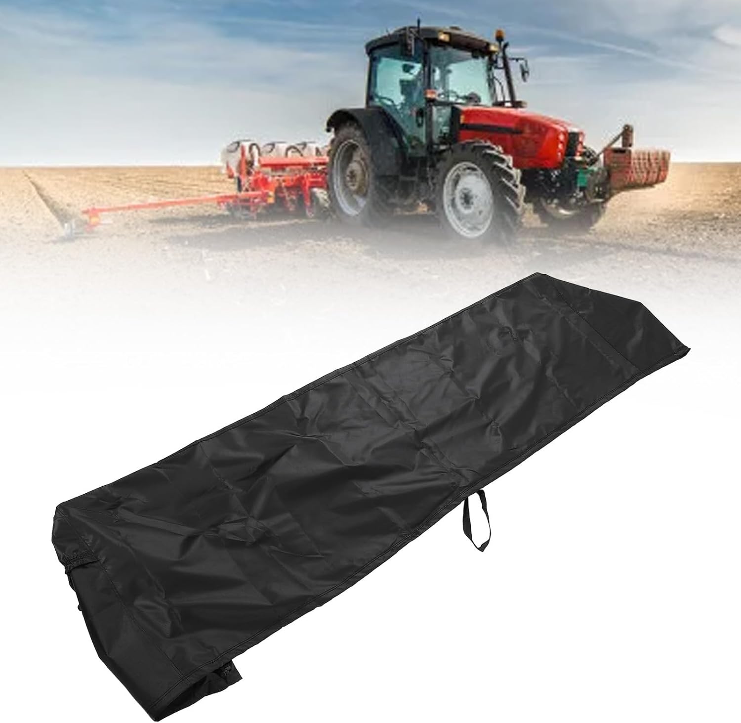 Pilipane 600D Oxford Tractor Cover Heavy Duty Water Dust Proof Protective Cover for Garden Tractors and Lawn Mowers Made of Durable 600D Oxford Fabric