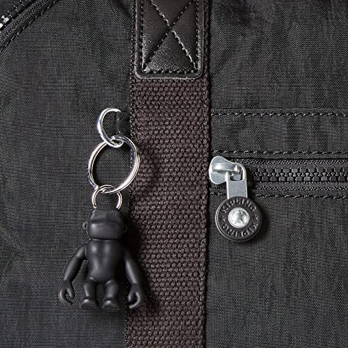 Kipling Womens Art Tote Bag, Lightweight Weekender, Nylon Travel Handbag Crossbody Bag, Black Noir, Medium US3