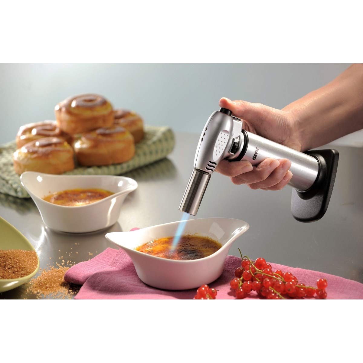 Amazon.com: Gefu 35400 Kitchen Torch, Silver : Home & Kitchen