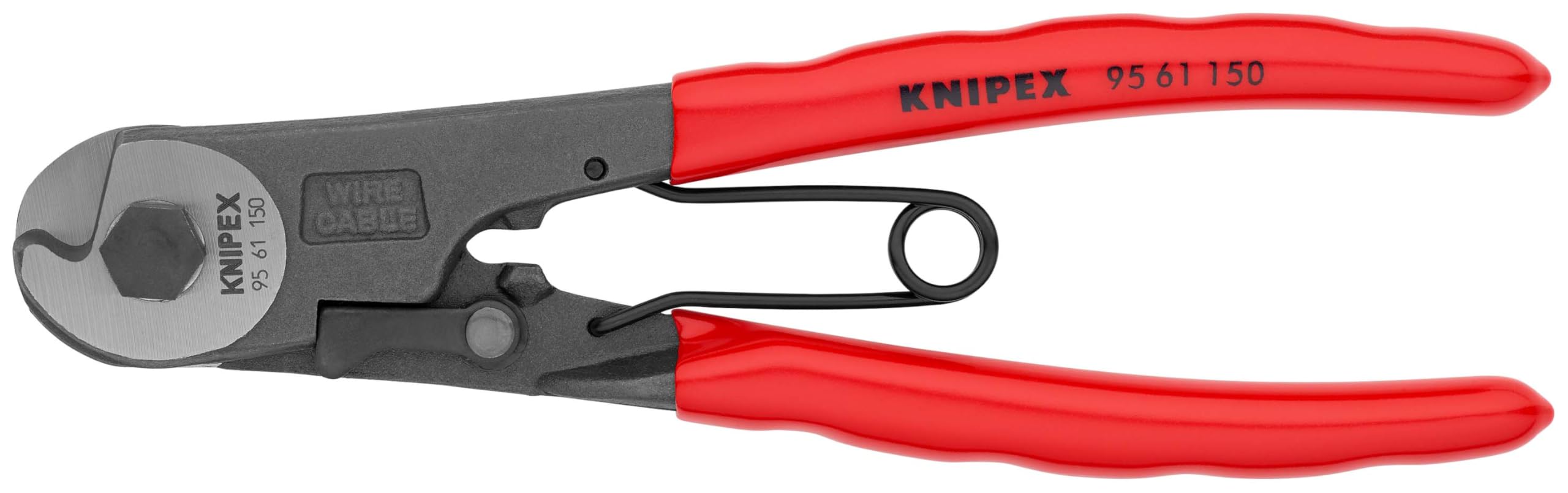 KNIPEX 95 61 150 Bowden Cable Cutter plastic coated 150 mm