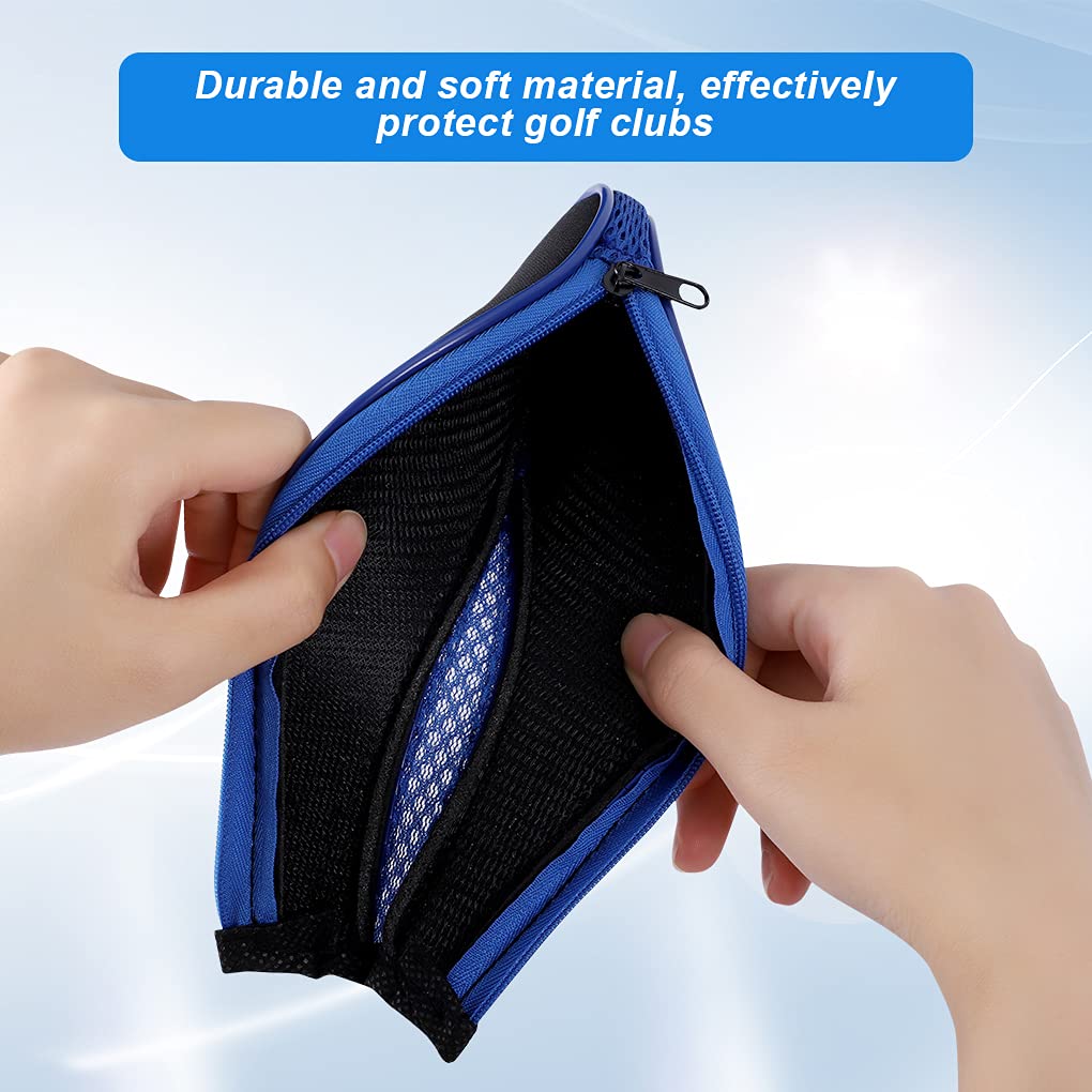 Golf Iron Head Covers, 13pcs Golf Head Covers with Golf Club Brush