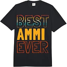 Best Ammi Ever Egyptian Uncle Love from Nephew Niece Retro Comfort Colors Adult Heavyweight T-Shirt