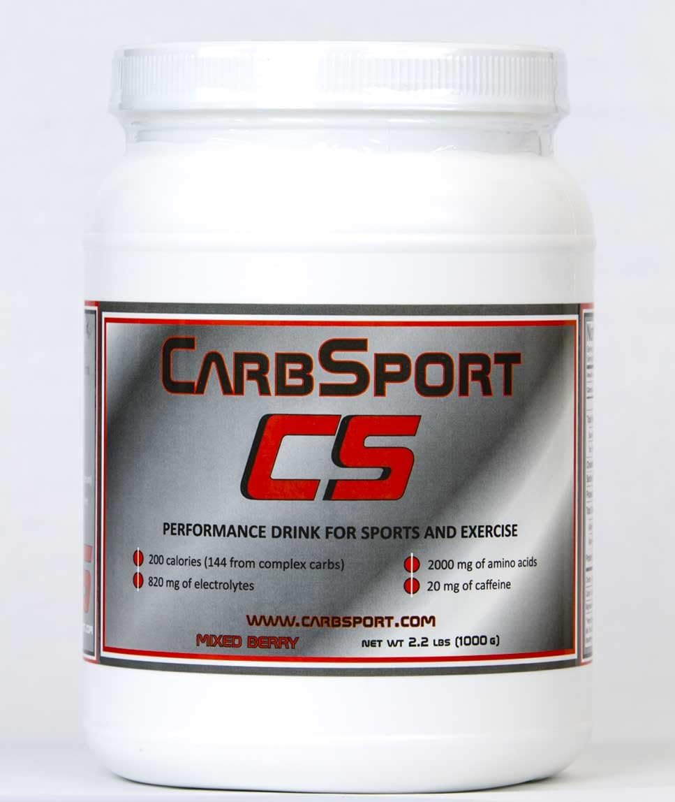 CarbSport | Mixed Berry Flavor Carbohydrate Intensive Energy Powder Drink Mix for Athletes | Electrolytes, Hydration, Prevents Muscle Cramps