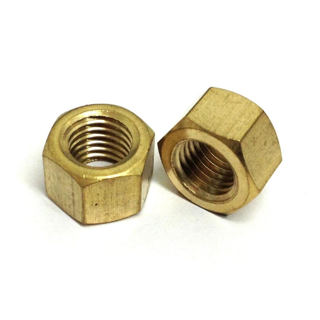 RDS Dock Hardware 3/8" Brass Hex Nut