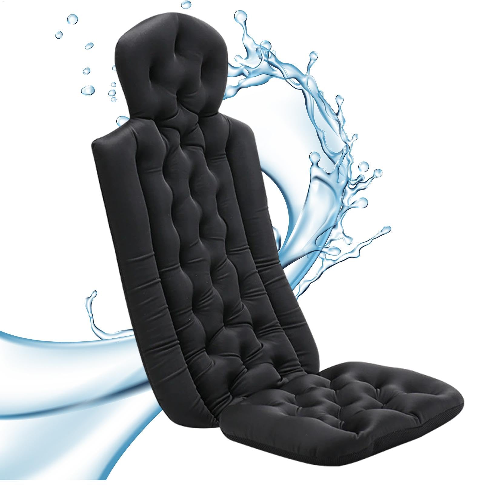 Almohada de baño de Cuerpo Completo para bañera,Almohada de baño Almohada