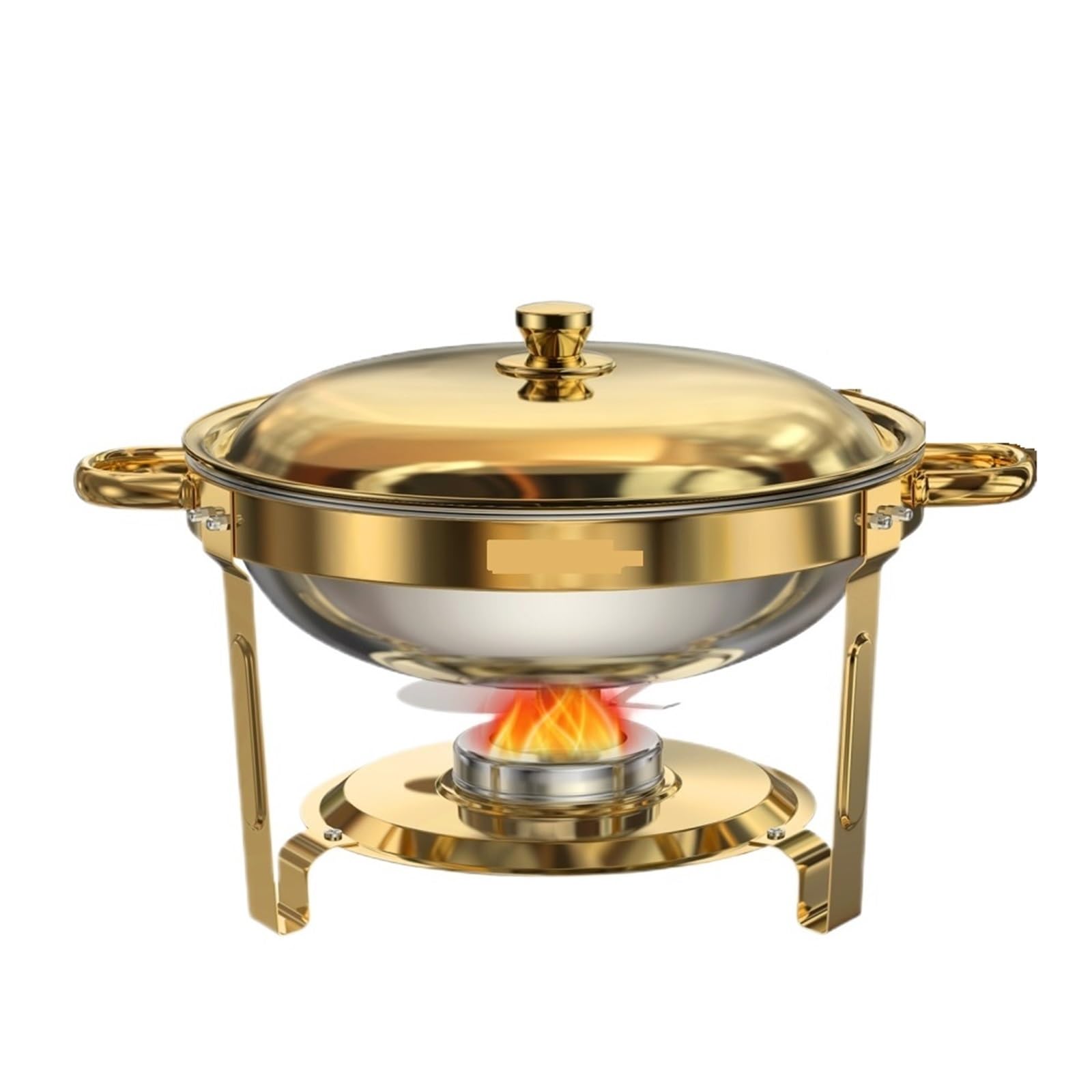 Juego De Buffet Calentadores Alimentos Redondos For Alimentos; Ideal For Fiestas, Recepciones, Bodas Y Cumpleaños RetencióN del Calor De Larga DuracióN(2 Pack)
