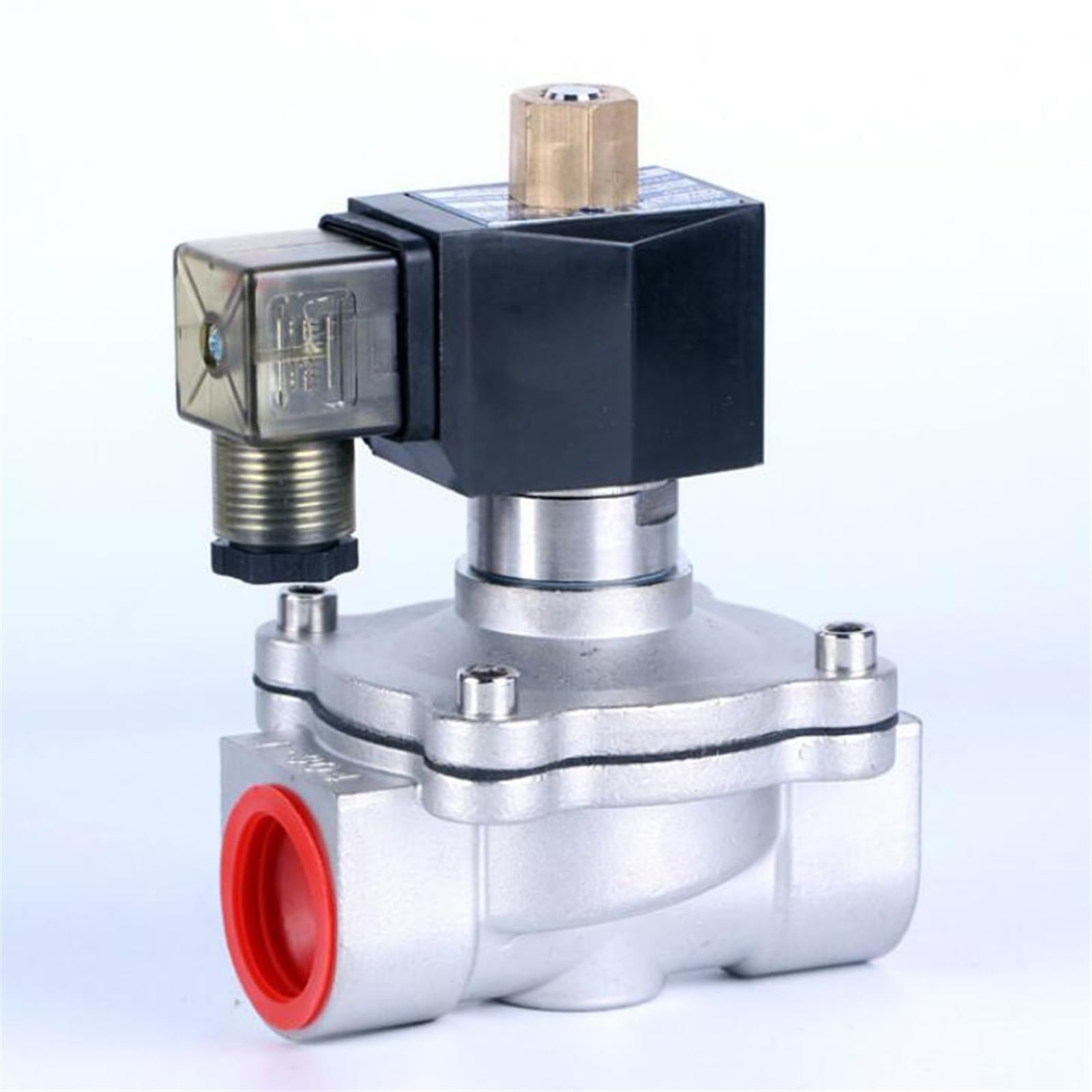 Électrovanne 3/4 pouce inox NO pour stopper les fuites de fluide en 12V Viton