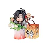 Bahomu Anime Blind Box, Cute Mo Dao Zu Shi Porcelain Flowers Series Wei Wuxian LAN Wangji Blind Box Figure, Collectable PVC Figure for Birthday Gifts