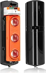 Sensor de cortina de luz de segurança, alcance de 50 m, à prova de UV, antifurto, sensor de grade de luz, dispositivo de proteção de segurança com grade de luz de segurança