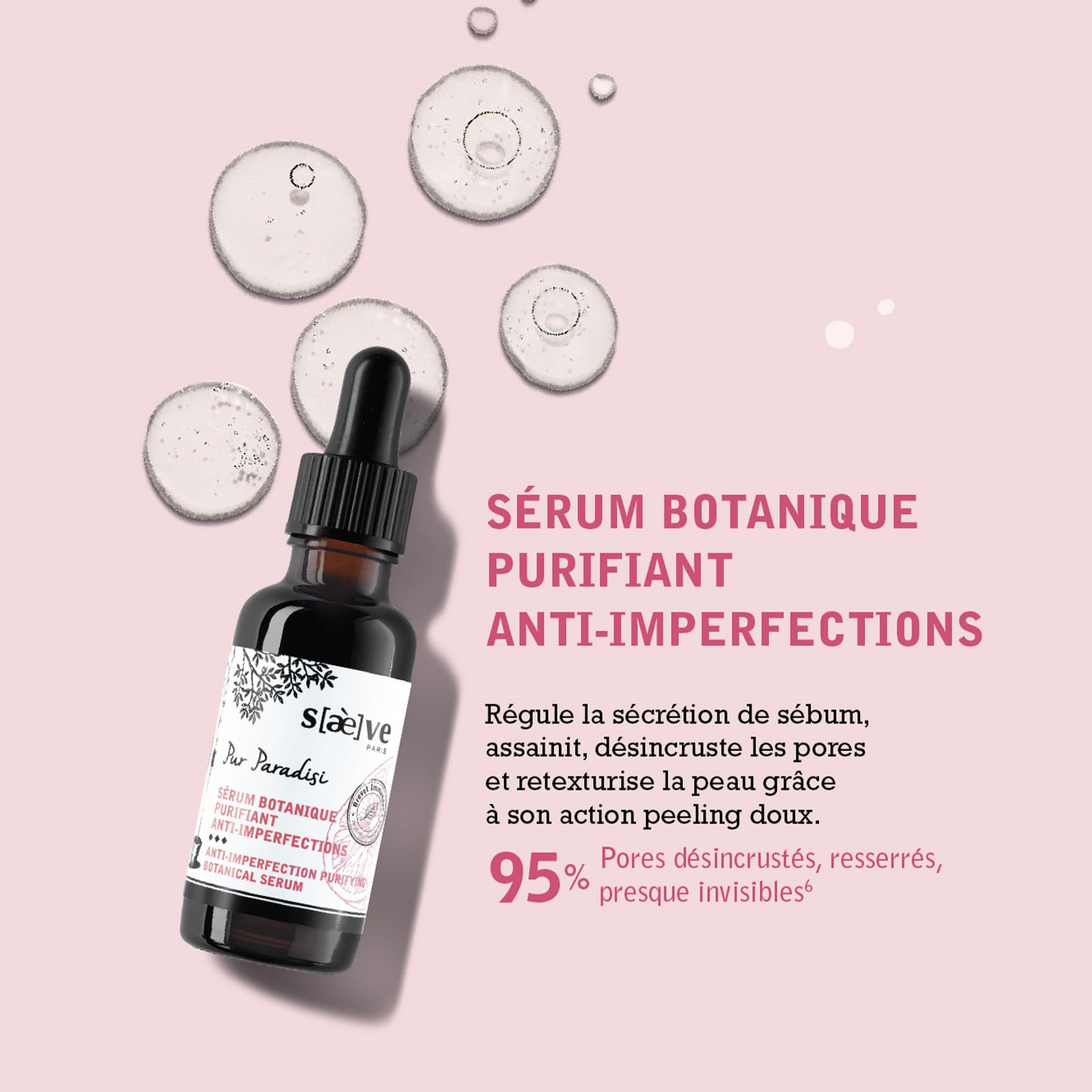SAEVE PUR PARADISI BOTANIC SERUM ANTI-IMPERFECTION : Amazon.com.be