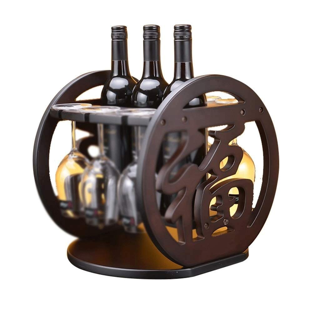 XXXDXDP Wine Rack, RusticBottldes Red Wine Storage Stand Countertop Wine Celler Perfect for Bar, Wine Cellar, Basement, Cabinet, Pantry