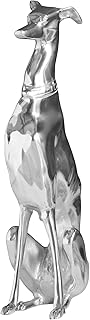 Invicta Interior Greyhound Design Sculpture Aluminium 70 cm Dog Figurine Decoration Accessory Decorative Figure product image