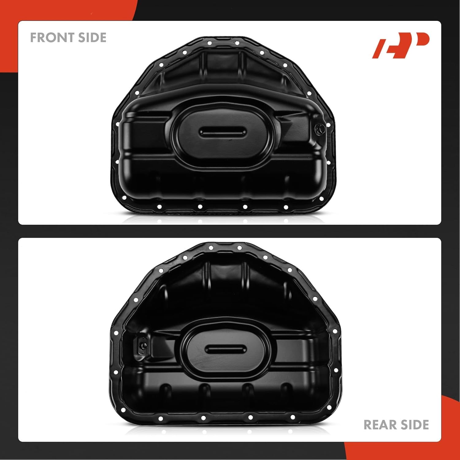 A-Premium Lower Engine Oil Pan Sump with Drain Plug Compatible with Lexus GS300 1998-2005, IS300 2001-2005, L6 3.0L