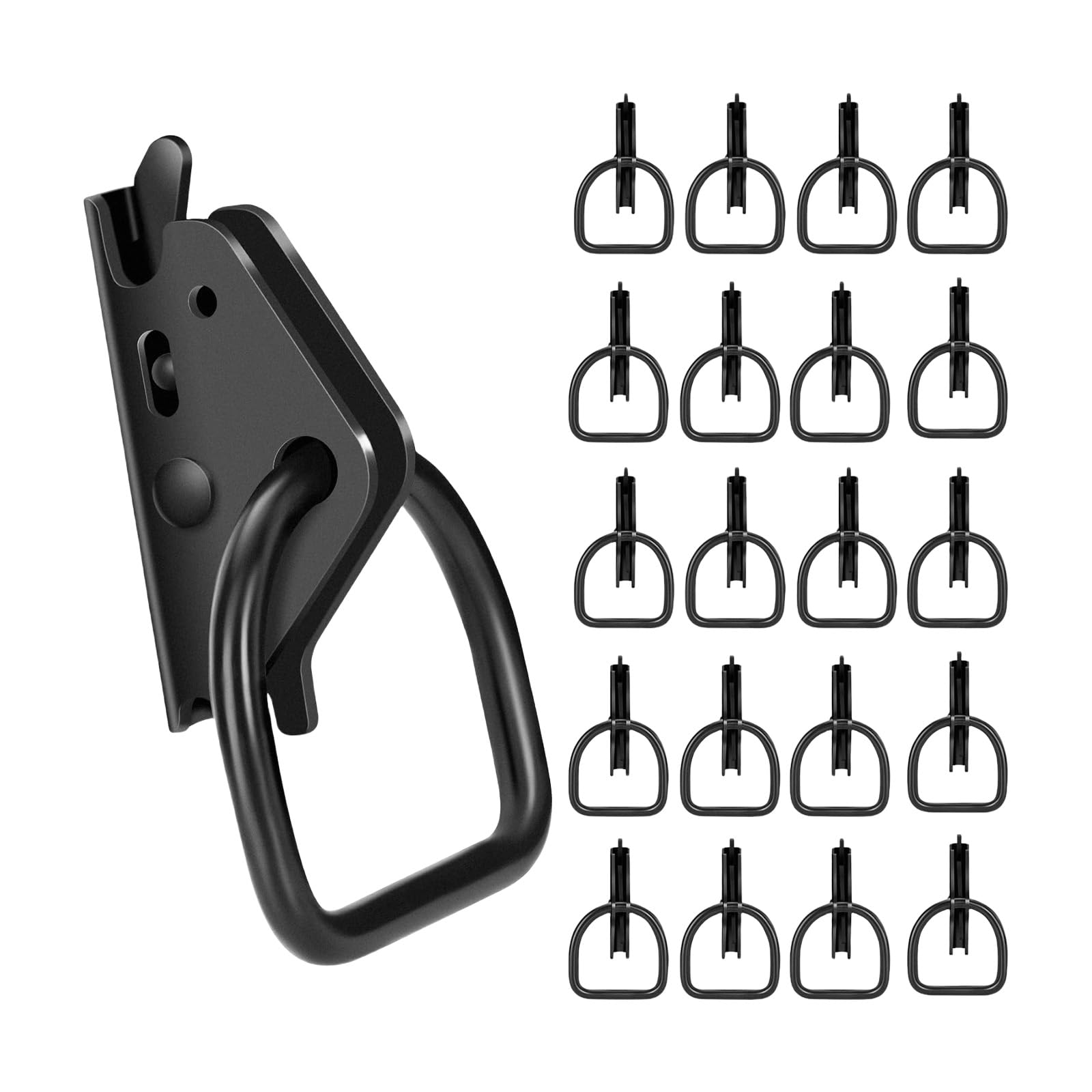 10/20 anillos E Track D anclajes de amarre para motocicletas seguras en remolques, camionetas, camiones, accesorios de pista de metal