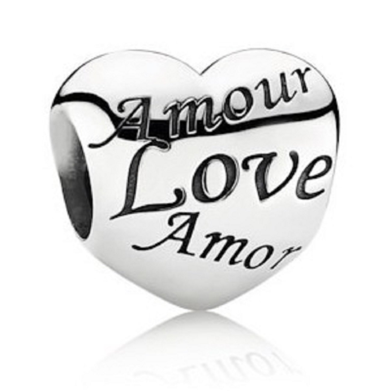 Eveserose Tm Silver Amour Love Amor Heart Bead Charm Fits Pandora Similar Bracelets Amazon In Home Kitchen Eveserose Tm Silver Amour Love Amor Heart Bead Charm Fits Pandora Similar Bracelets Amazon In Home Kitchen