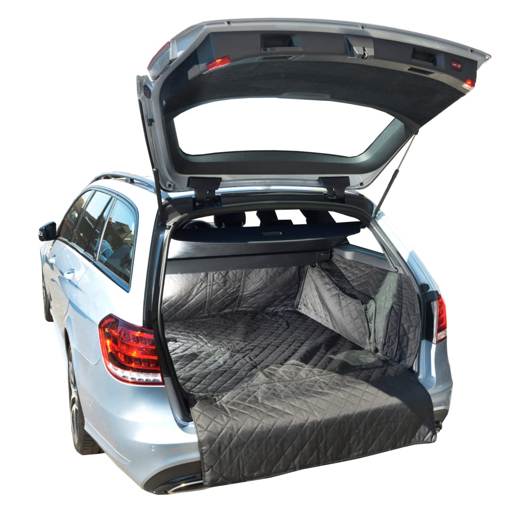 UK Custom Covers QBL625 - Tappetino trapuntato su misura, colore: Nero