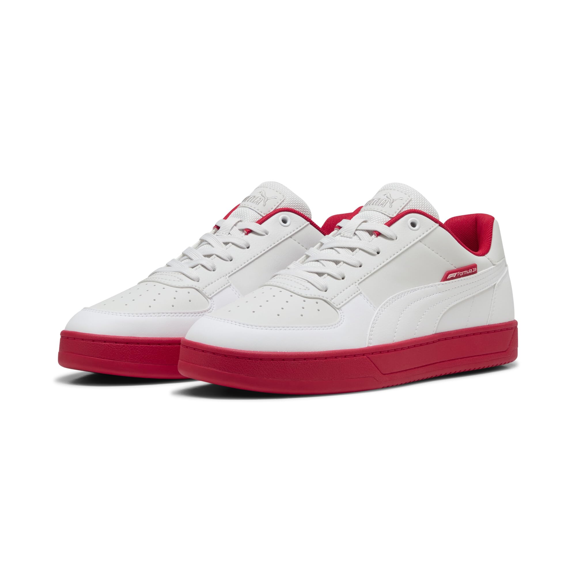 PUMA Shoes, Zapatos de Fórmula 1 Caven 2.0 para Hombre, Gris Pluma, Blanco, 14