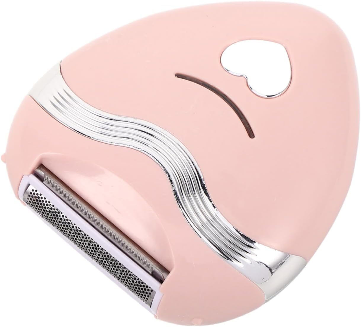 NOLITOY 1 Set Electric Shaver - Portable Heart Shaped Shaver for Women Hair Removal Device for Sensitive Areas Underarm and Legs Travel