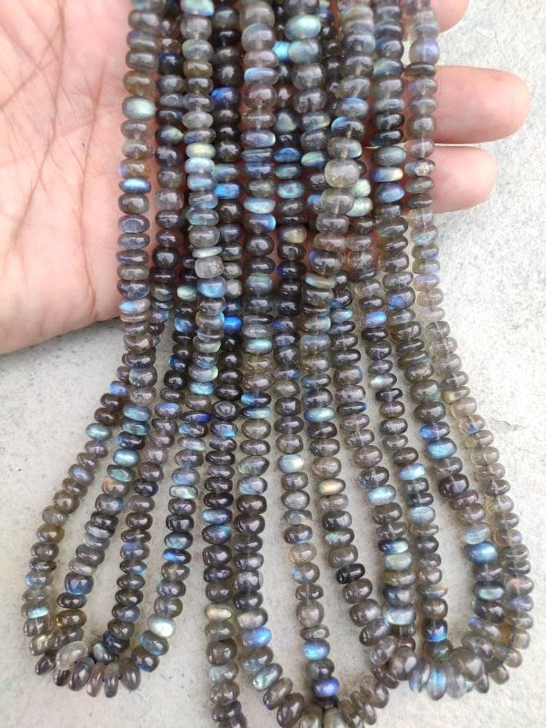 Perles de labradorite 8mm facettées pour réparer et personnaliser vos colliers