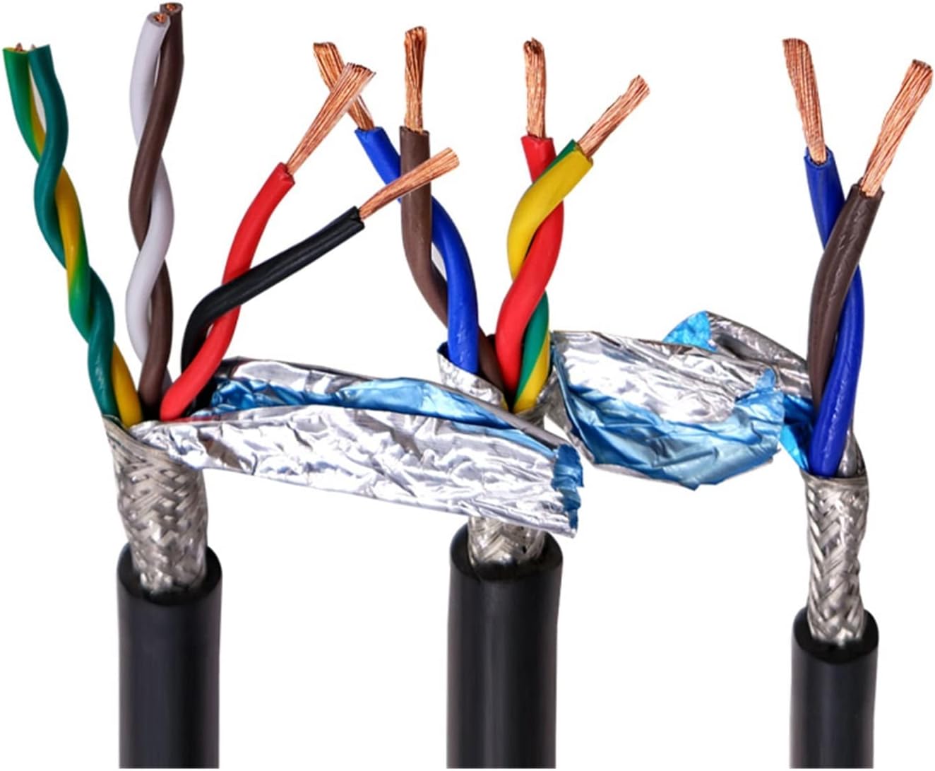 NEPIAN 5Meters Shielded Twisted Cable 20/18AWG 2/4/6/8 Core