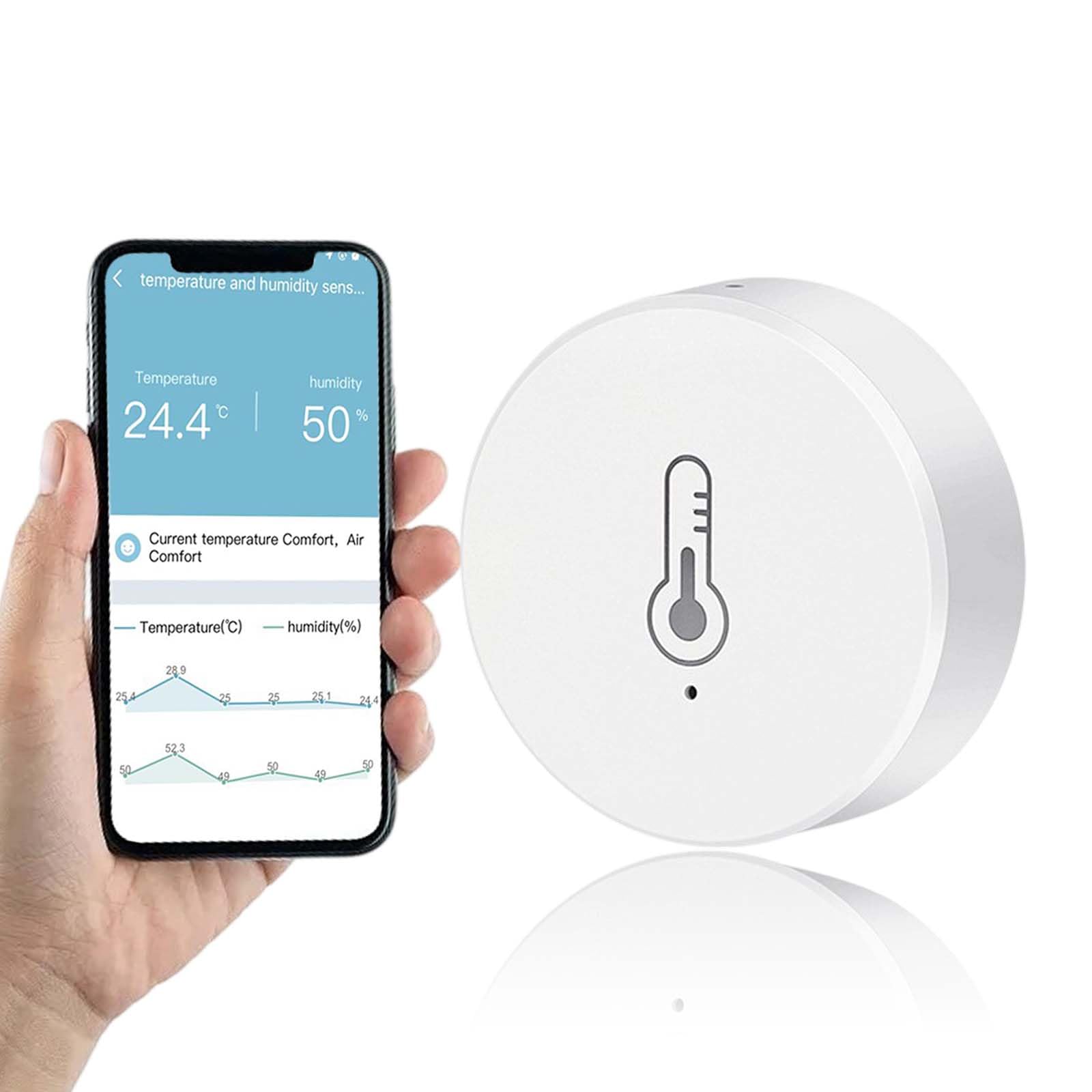 Temperature and Humidity Sensor,Room Thermometer Indoor,Room ...