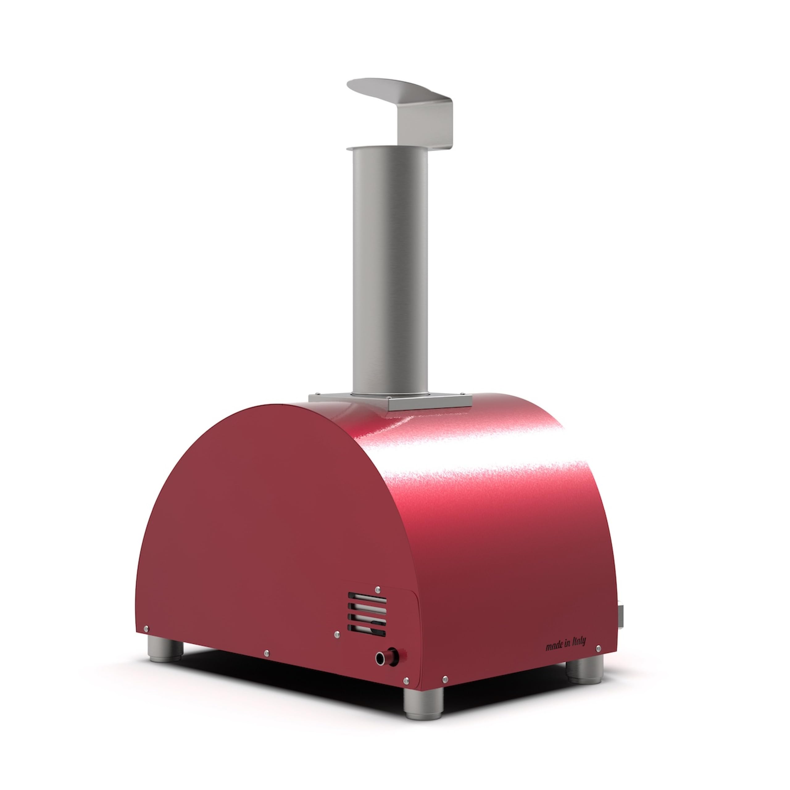 Alfa Forni Barbecue à gaz de la marque modèle moderne 1 Pizza Gas Antique Red