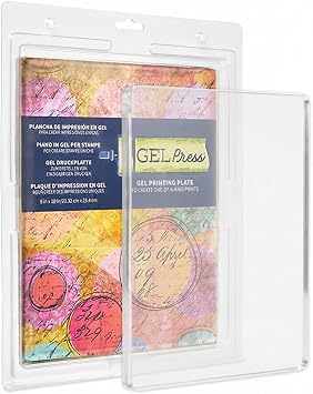 Gel Press Gelli Printing Plate - Size 8" X 10" - 10802