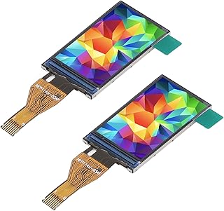 IPS Display Module, Non-Flash 1.14 Inch IPS Display Module Slim ST7789V Drive Low Power Consumption High Light Transmission for Controller Board