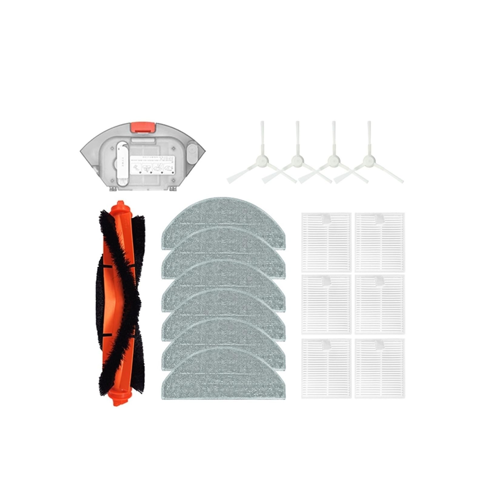 Filtre et brosse de rechange compatible Xiaomi S20 D106 E12 E10 B112