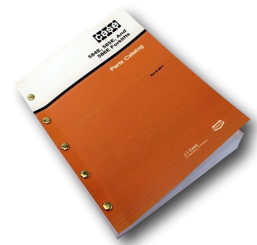 Buy Case 584E 585E 586E Forklifts Fork Lift Parts Manual Catalog