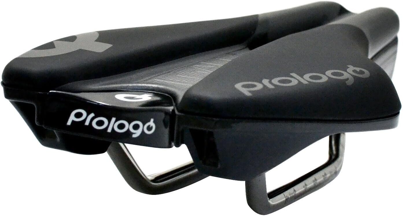 Prologo T-Gale Pas Saddle Tirox Rail Road Racing TT/TRI Bike VL-2319B Saddle, Black, PR2805
