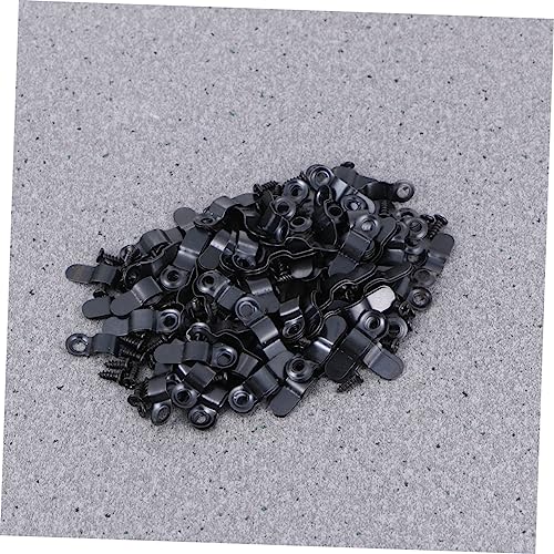 Image of Housoutil 3sets Elegant Photo Frame Arch Shape Back Plates Metal Melon Nail Locks for Wall Hanging Home Decor 200pcs*3