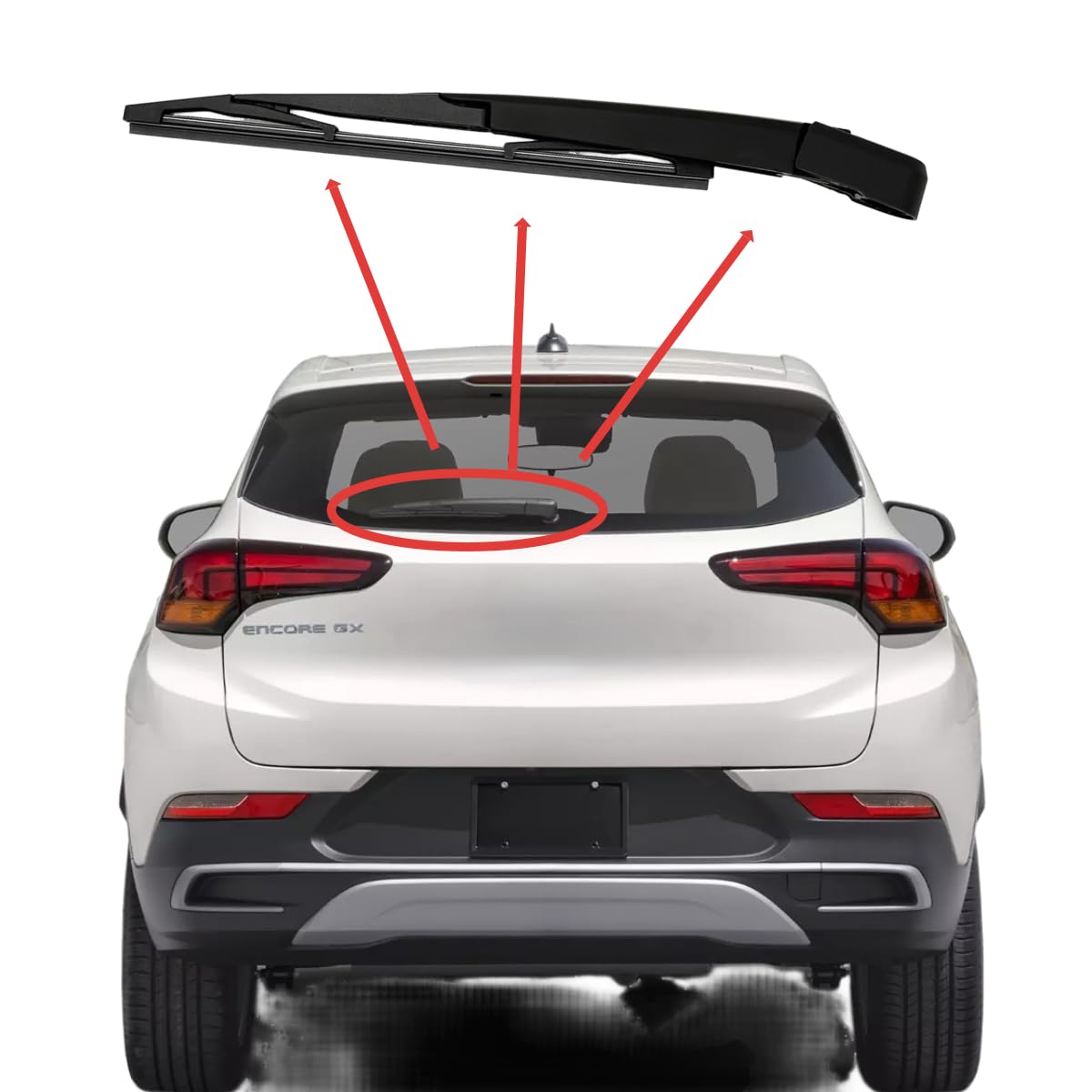 Amazon.com: rear wiper blade For Buick Encore GX 2022 2023 2024