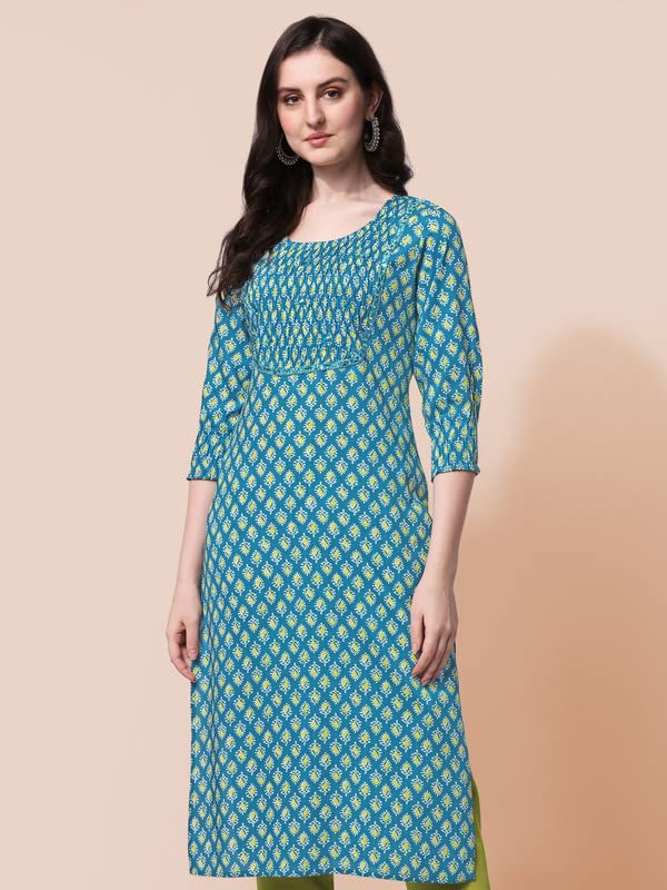 Image of MIRCHI FASHION Women's Straight Fit Paisley Printed And Embellished Kurta Set with Dupatta and Trouser