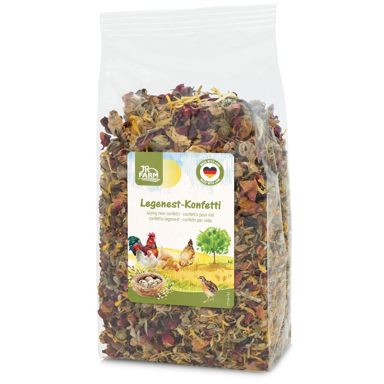 JR Farm Chicken laying nest confetti 100 g
