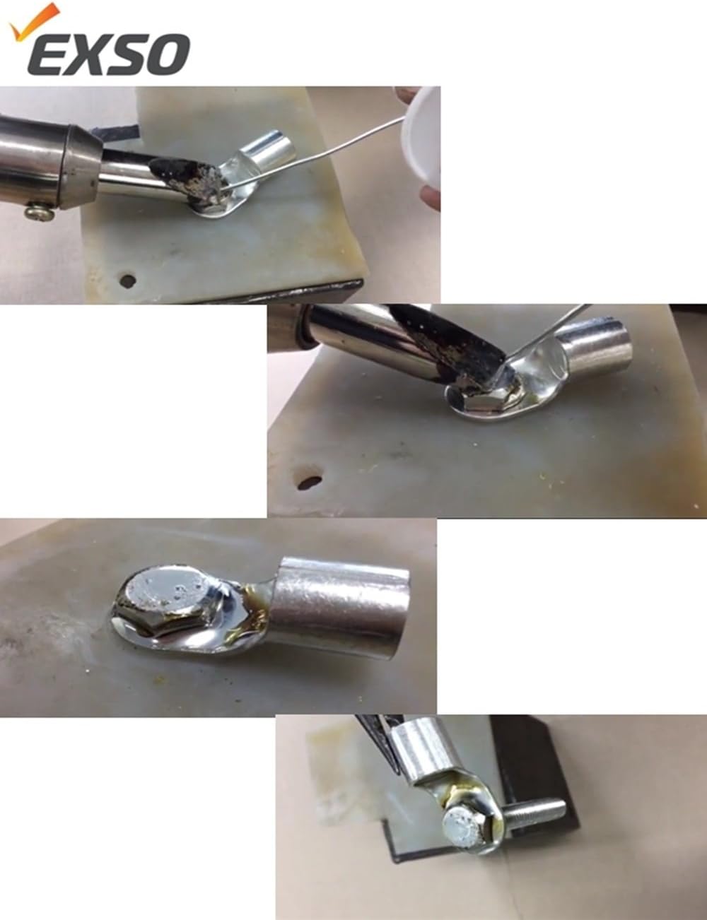 High Temp Heavy Duty Soldering for big ground connection, earth wire and steel plate, 300W 110V Adjustable Temperature Welding tool.(JY-21300(300W)(Stick type))