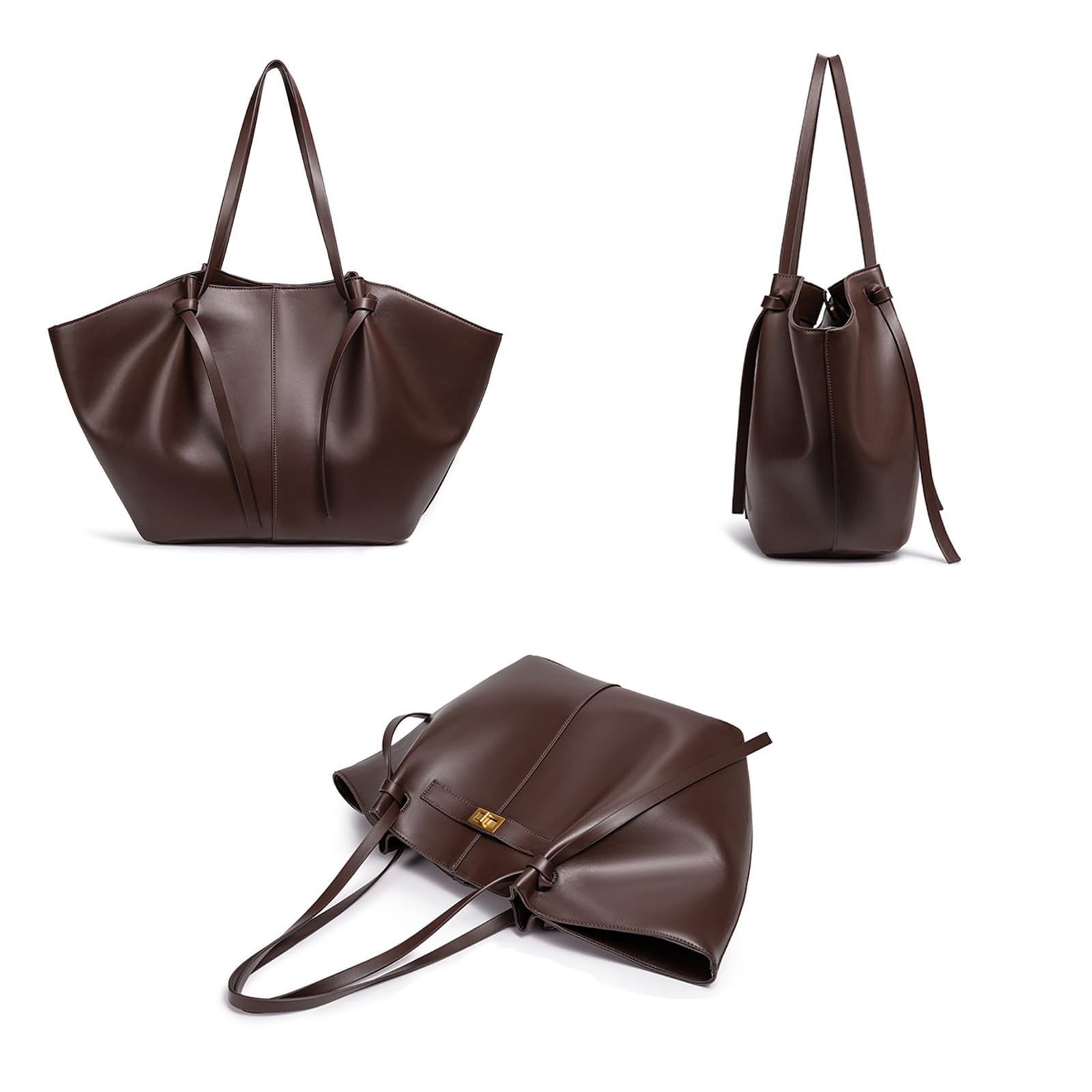 Tote Bag Damen,Shopper Tasche Damen Groß,Large Shoulder Handbag Mit Abnehmbarer Schlaufe,Shopper Für College Schule Arbeit Reisen Shopping
