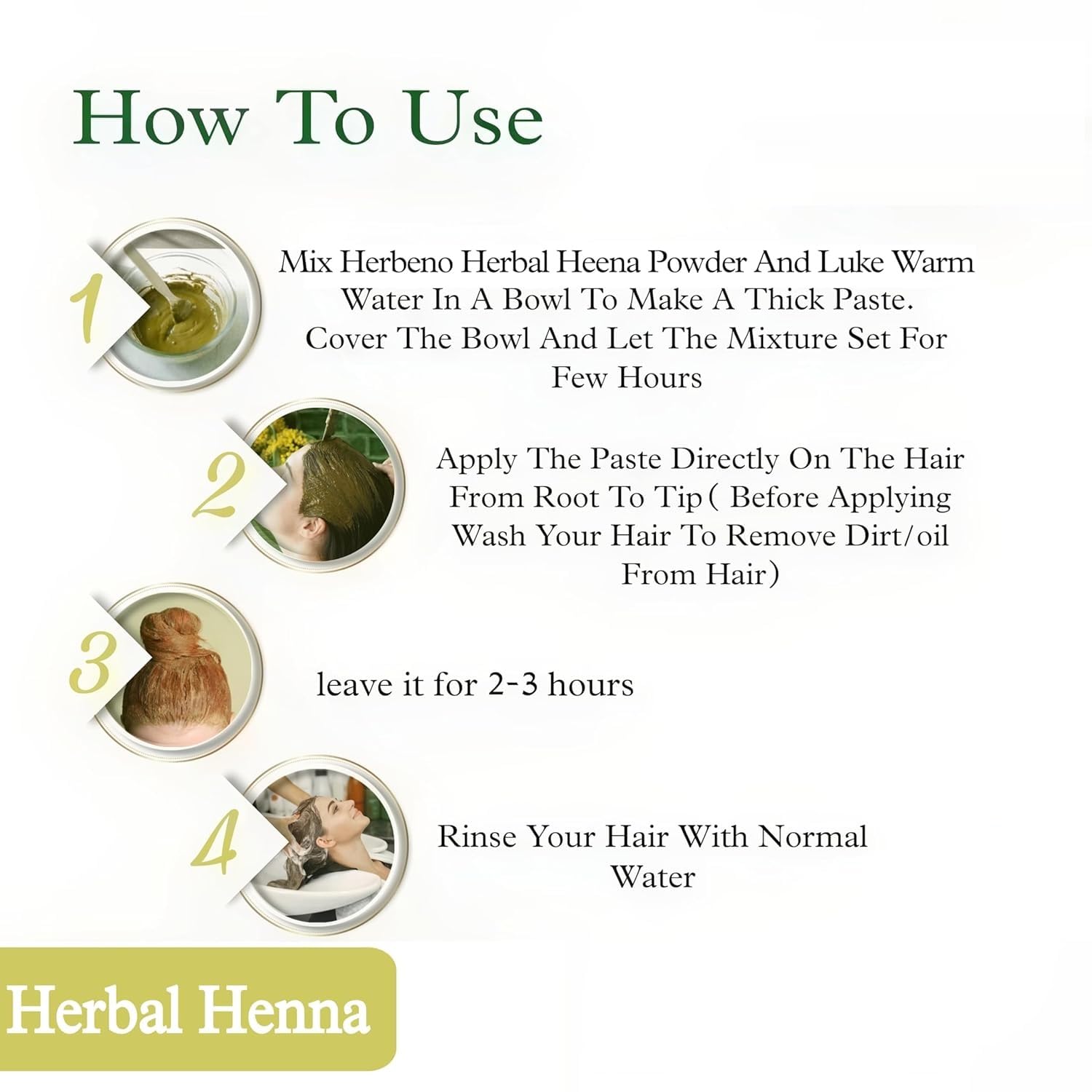 Generic DD Organic Herbal Henna Powder Nature's Secret for Vibrant Hair"" Combo (Pack of 2 X 125g)