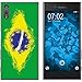 Produktbild PhoneNatic Case kompatibel mit Sony Xperia XZ Silikon-Hülle WM Brasilien M3