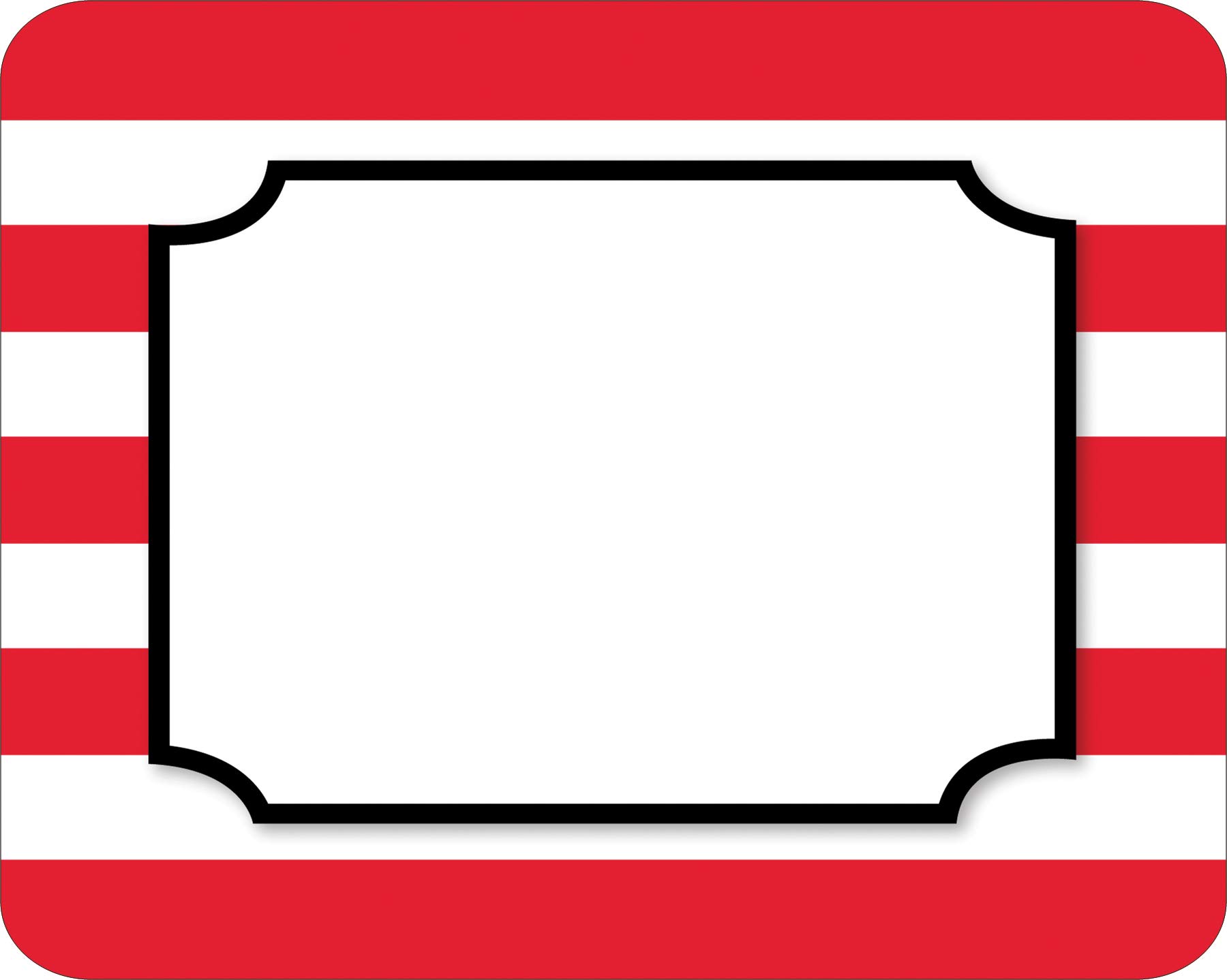 Barker Creek Retro Name Tags - 45 Self-Adhesive Labels For Gifts, Books & Organization