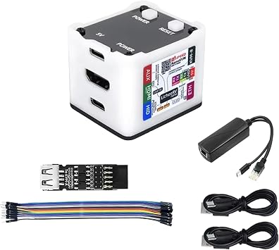 youyeetoo Sipeed NanoKVM Pi Mini Remote Control Operations Saintenance Server، 1TOPS NPU 1GHz C906 RISC-V Linux كمبيوتر فردي ، مع اتصال شبكة 100M كامل