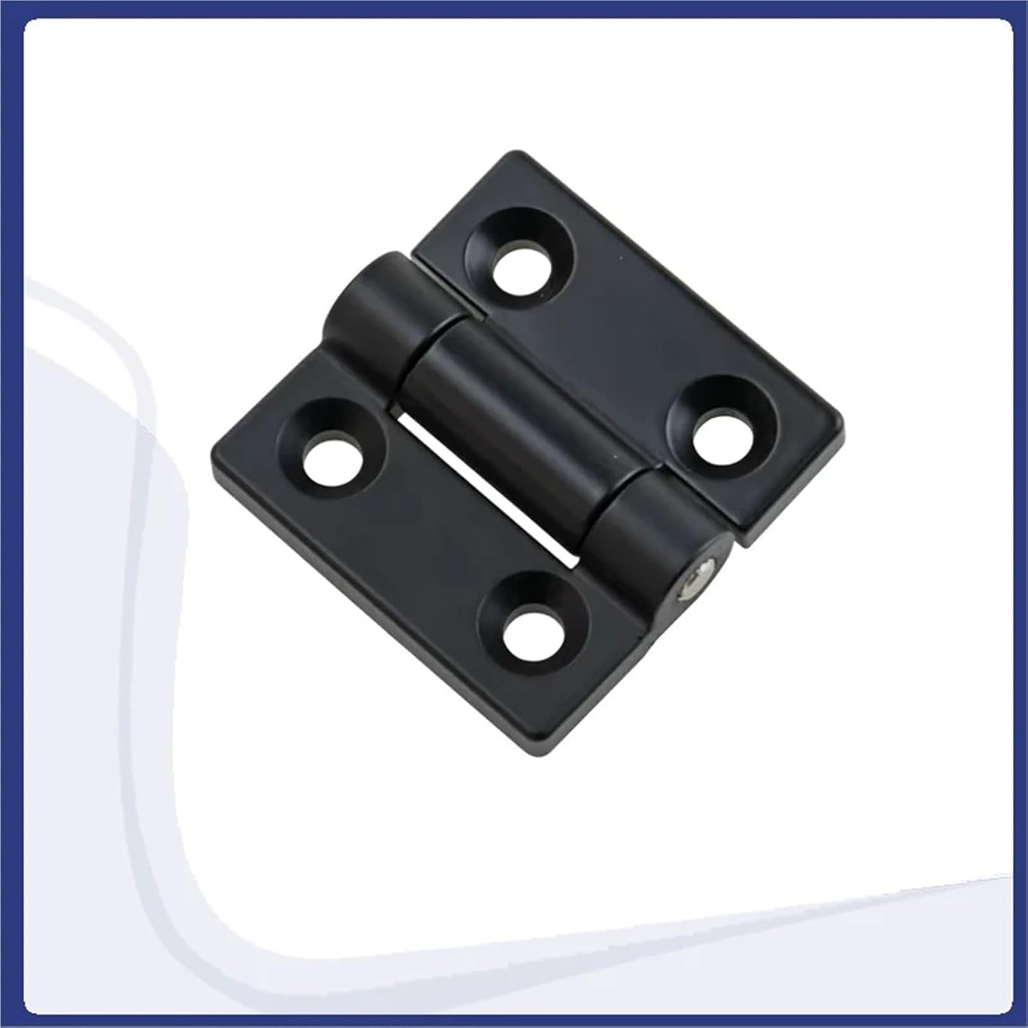 亜鉛合金 50 * 50 * 6 トルクヒンジ 産業用電気キャビネットドア機器に適合 1個(1.0N.m)