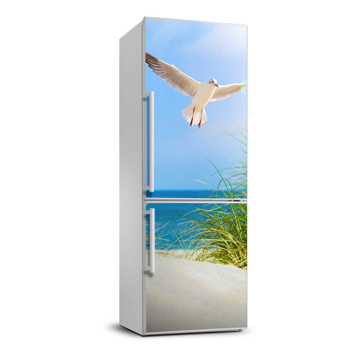 Sticker frigo 70x190cm pour relooker un réfrigérateur abîmé facilement