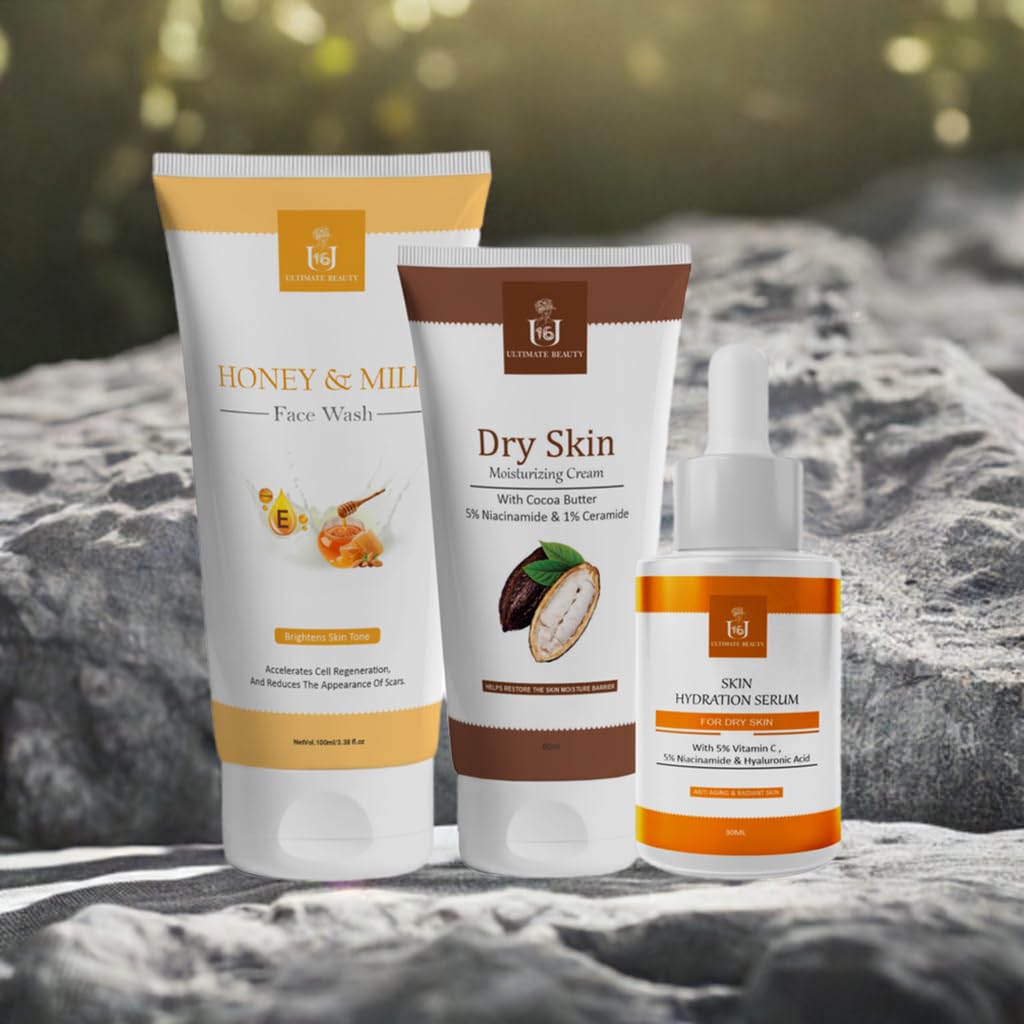 u16 ultimate beauty U16 Dry Skin 3-Step-Combo for hydrating skin | Winter Ready solution.-picture-19