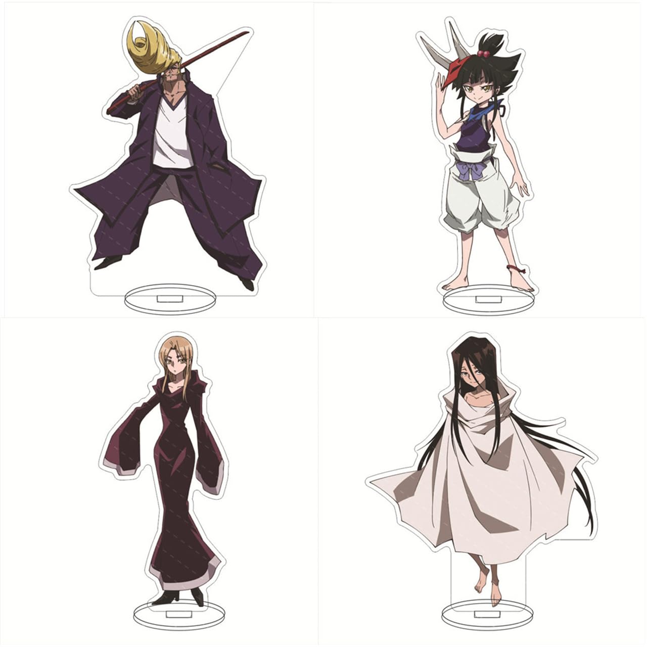 Amazon.co.jp: シャーマンキングFLOWERS 麻倉花 阿弥陀丸 アルミ